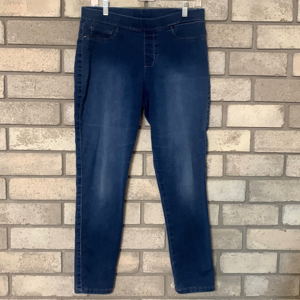 stretchy pants jean look size 10